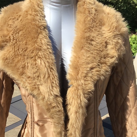 Vintage BoHo Suede Leather Coat Removable Lining - Picture 6 of 13